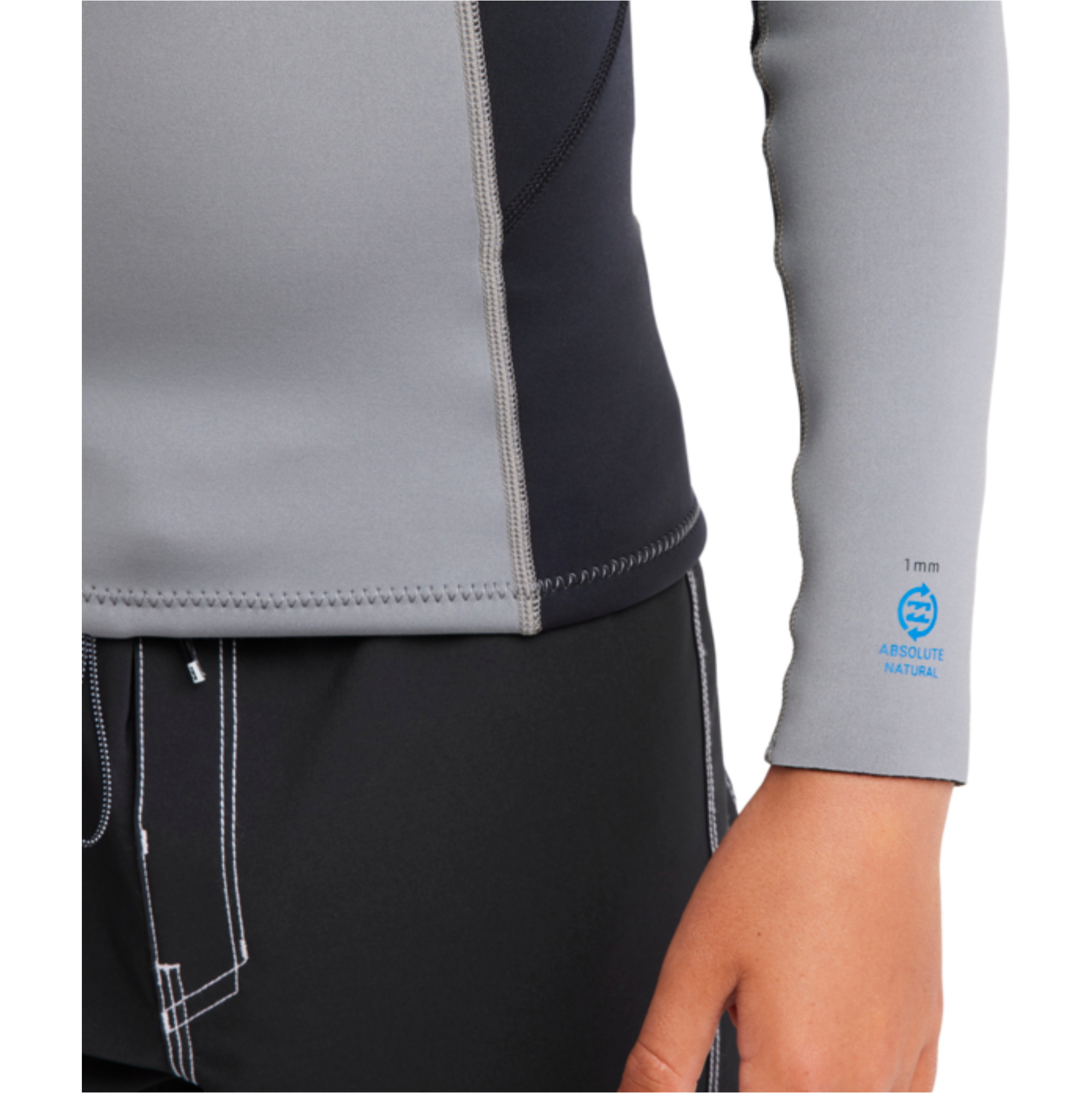 2026 Billabong Junior Absolute Natural 1/1mm Jacket 24CW191508 - Alloy